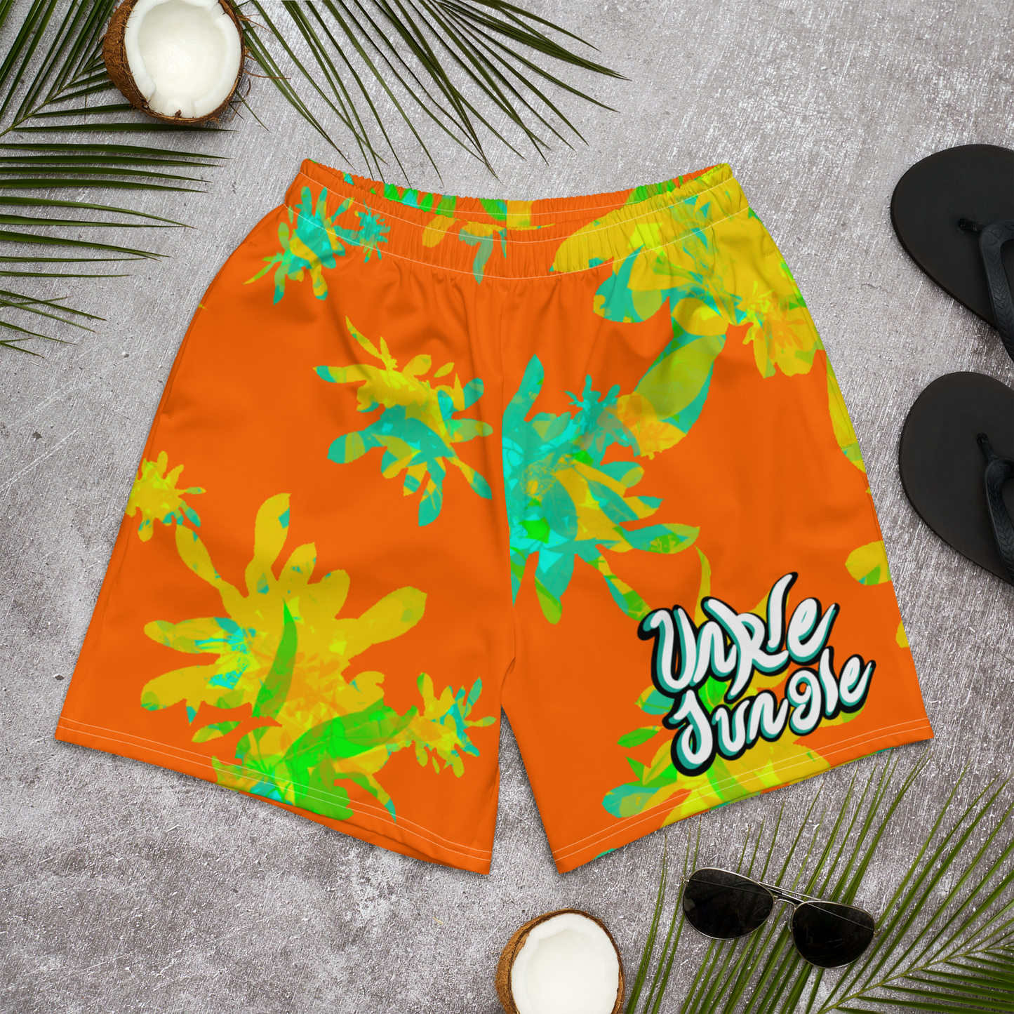 Unkle Jungle Island Shorts Athletic Cut