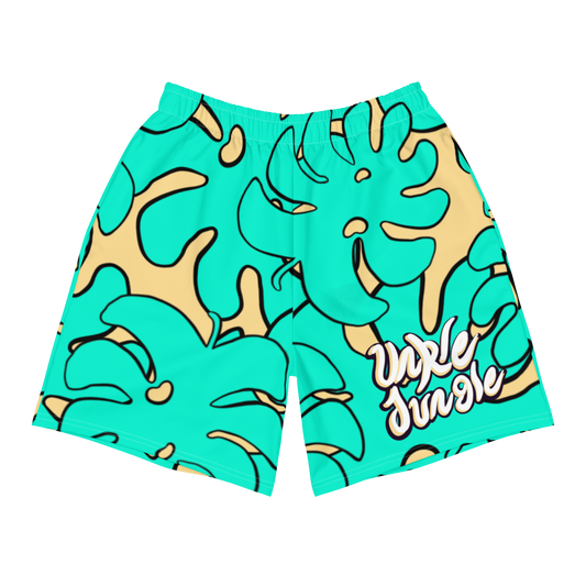 Unkle Jungle Island Leaf Athletic-cut Shorts