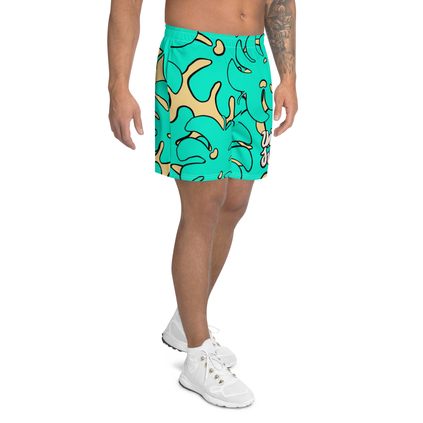 Unkle Jungle Island Leaf Athletic-cut Shorts