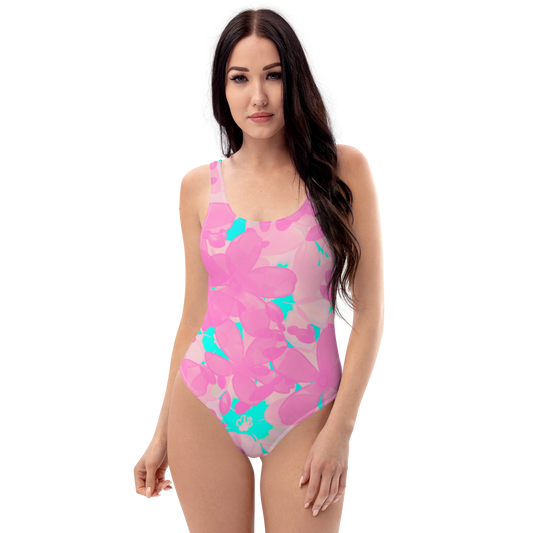 Unkle Jungle Island Flower Bikini One-Piece