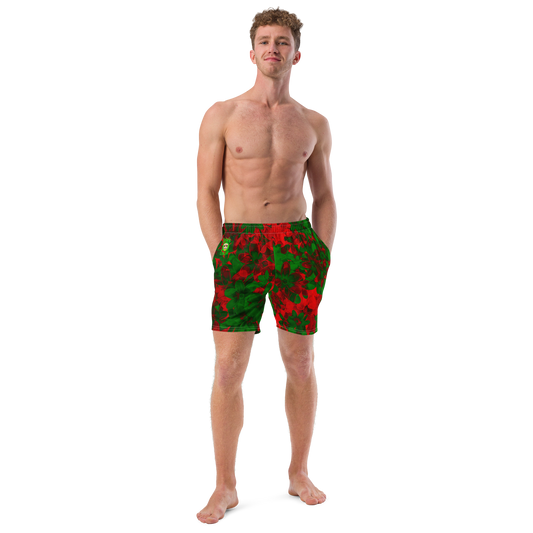 Unkle Jungle Island Swimsuit (Red/Grn)