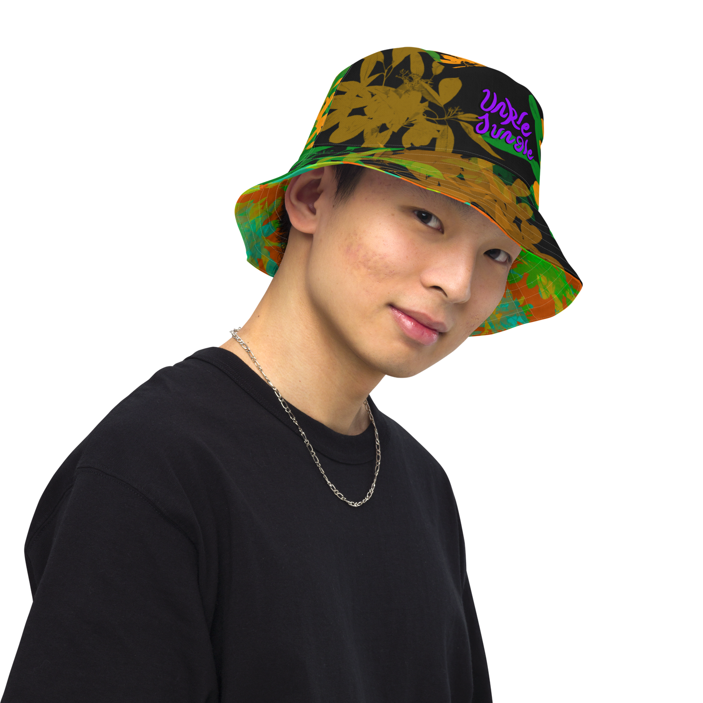 Unkle Jungle Reversible Island Bucket Hat