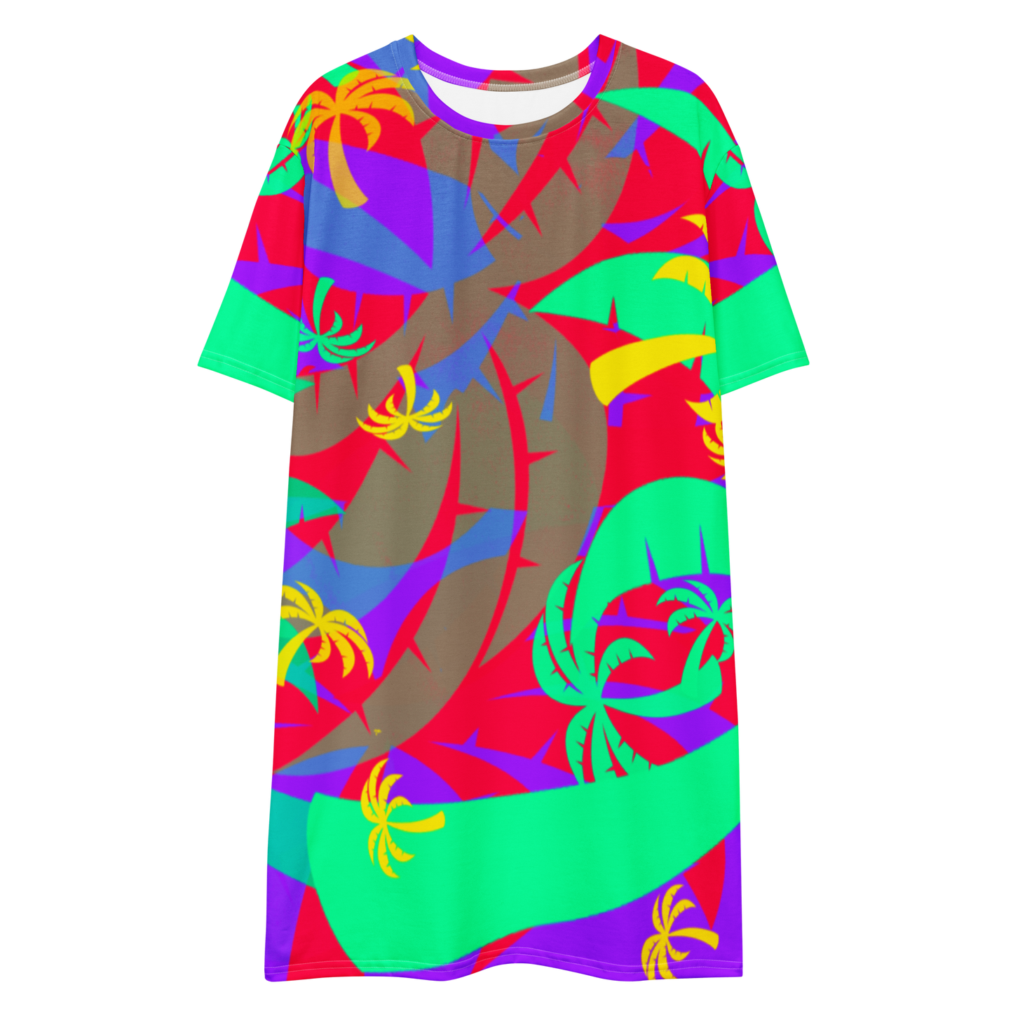 Unkle Jungle Island Palm Dress Tee