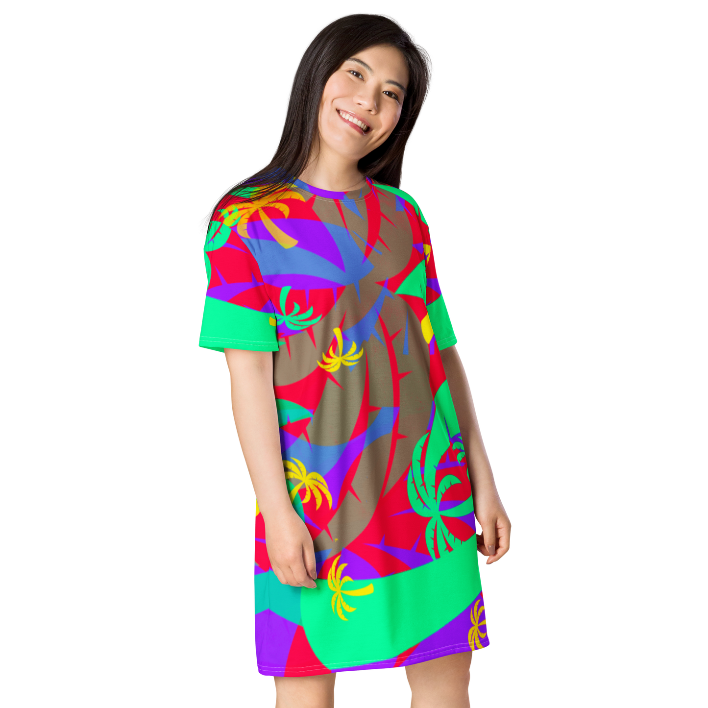 Unkle Jungle Island Palm Dress Tee