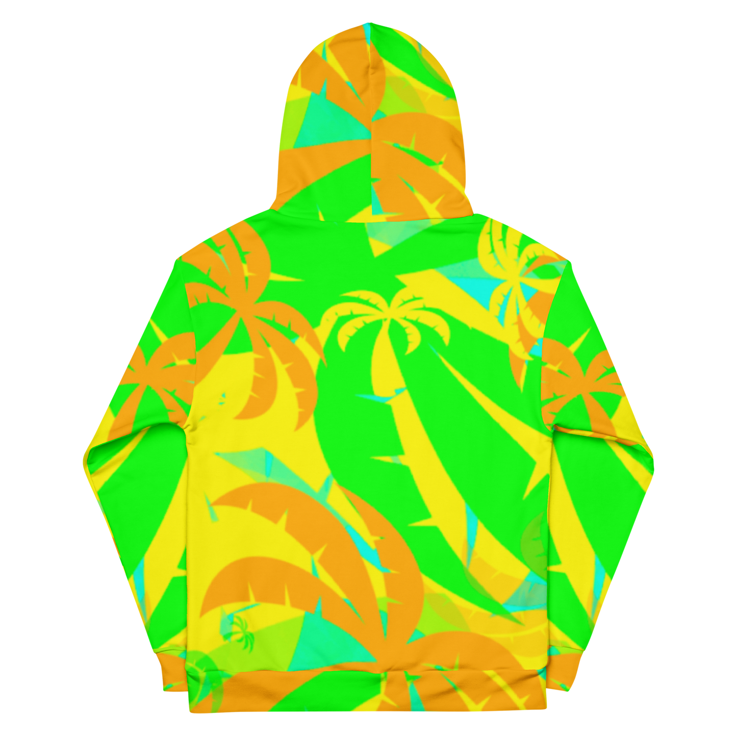 Unkle Jungle Graphic Hoodie Palm Pattern