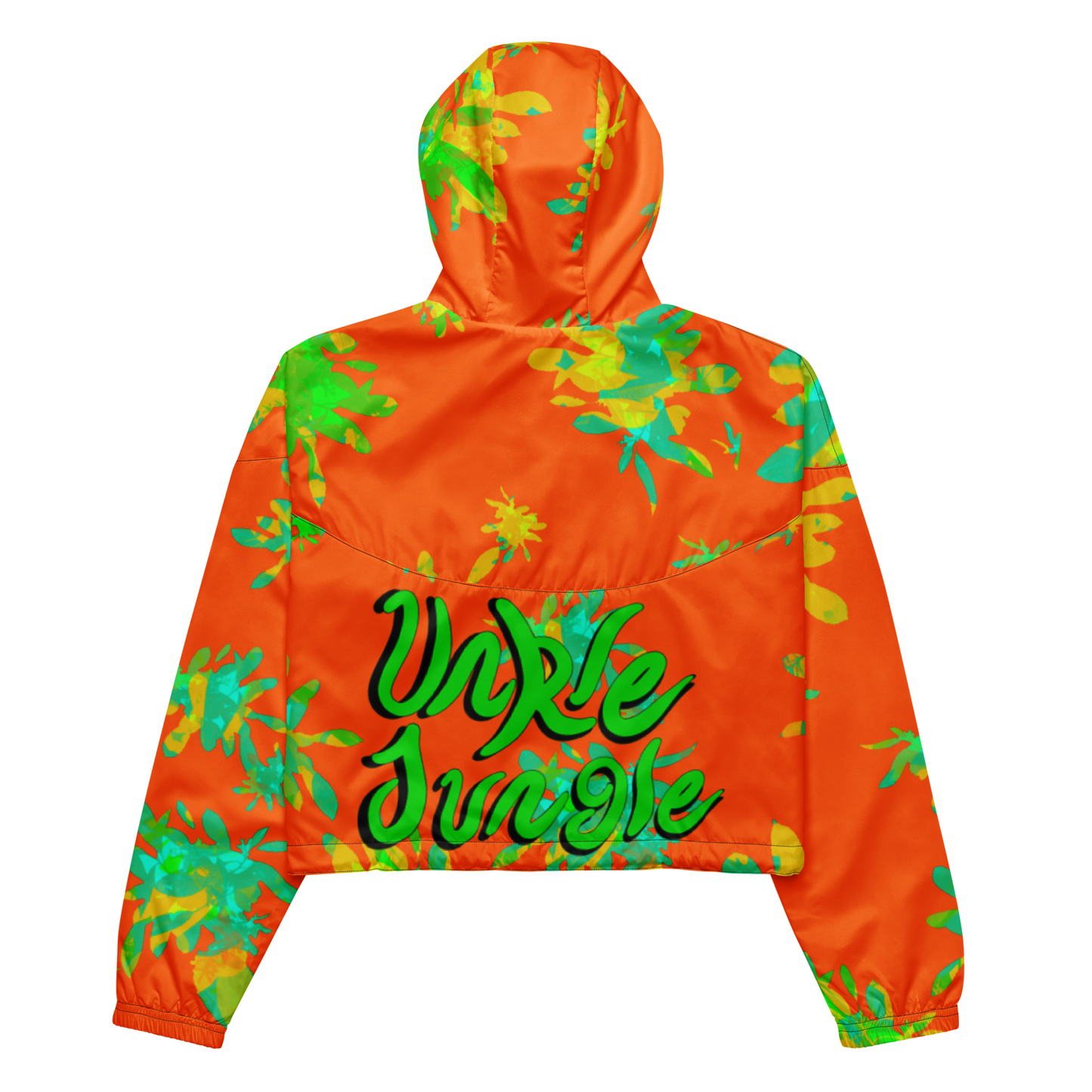 Unke Jungle Island Cropped Windbreaker