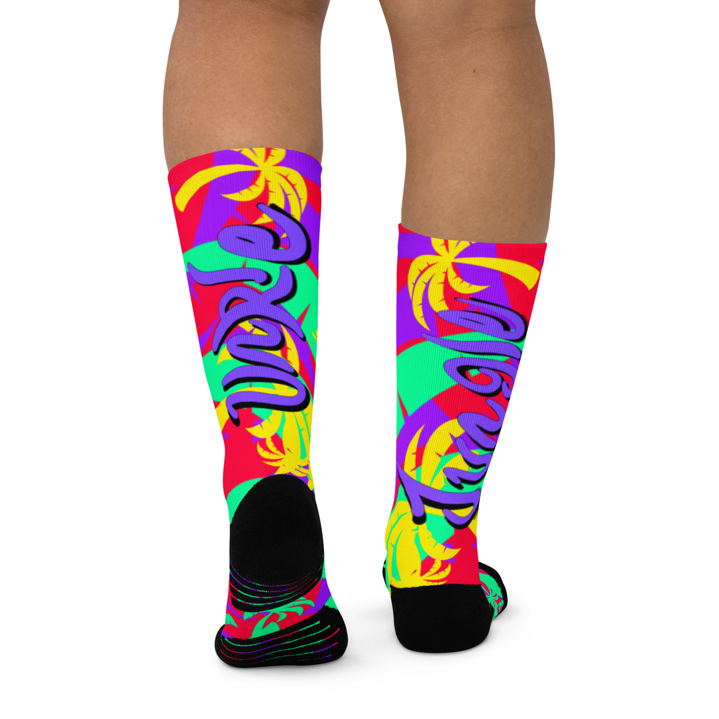 UNKLE JUNGLE ISLAND PALM SOCKS