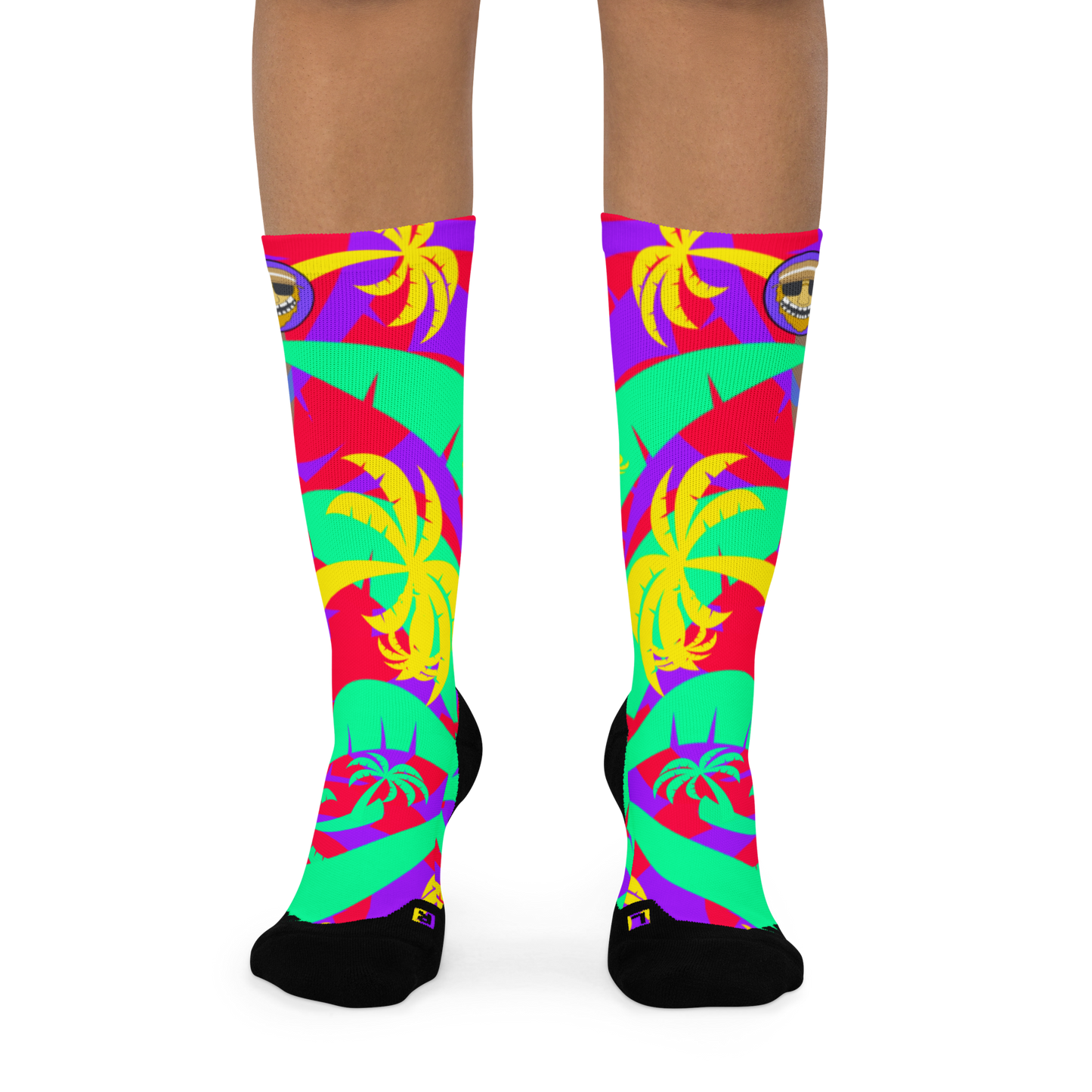 UNKLE JUNGLE ISLAND PALM SOCKS