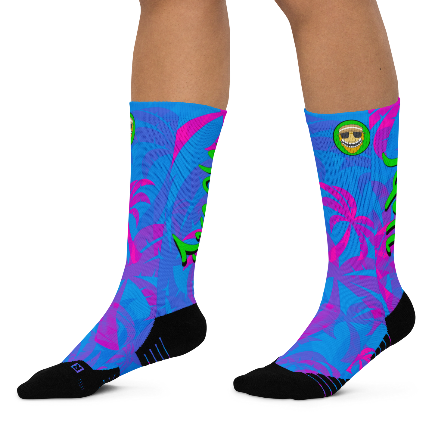 UNKLE JUNGLE ISLAND PALM SOCKS