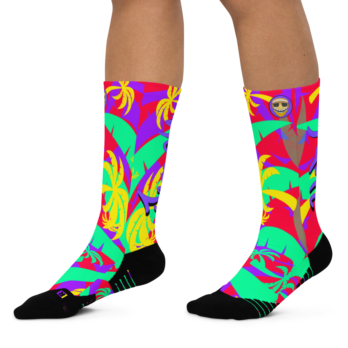 UNKLE JUNGLE ISLAND PALM SOCKS