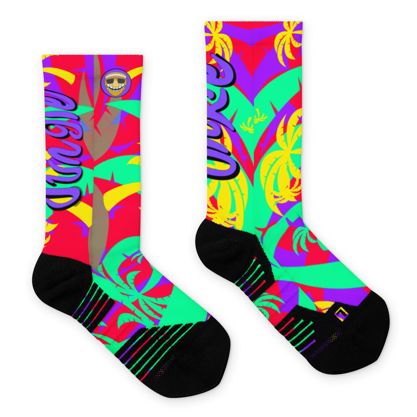 UNKLE JUNGLE ISLAND PALM SOCKS