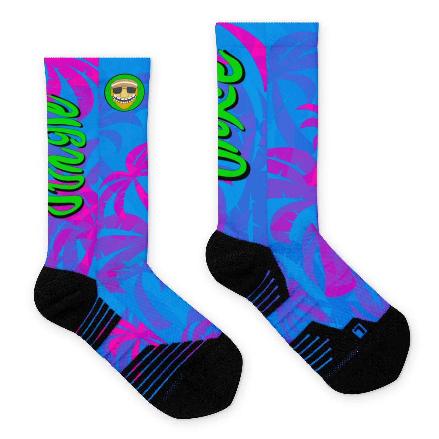 UNKLE JUNGLE ISLAND PALM SOCKS