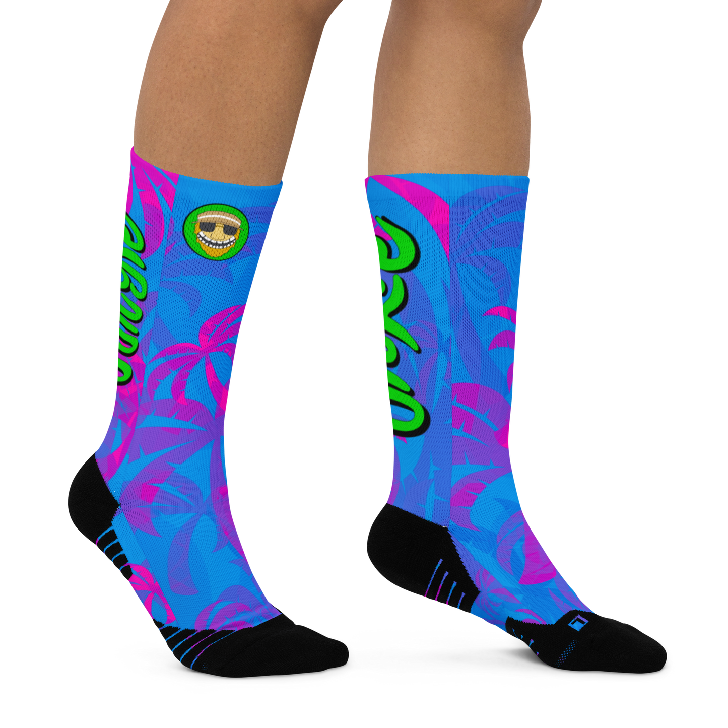 UNKLE JUNGLE ISLAND PALM SOCKS