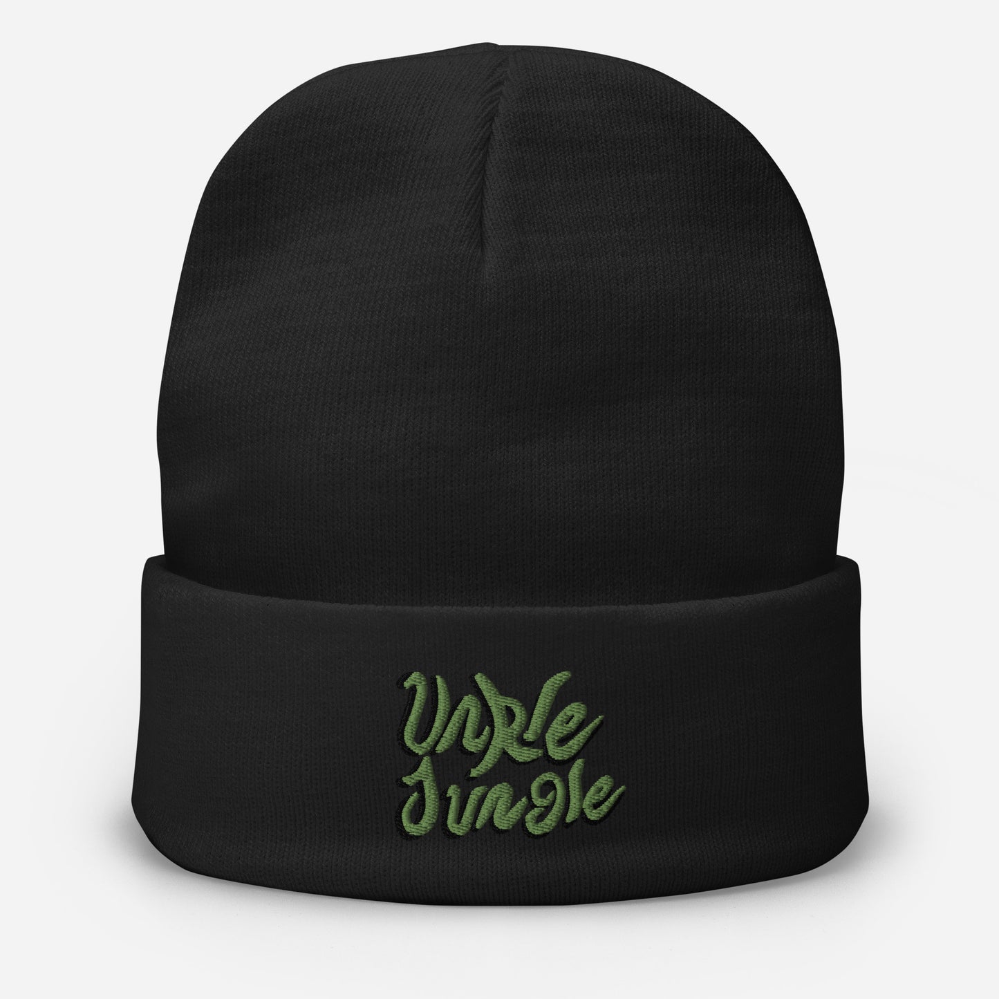 Unkle Jungle Embroidered Beanie