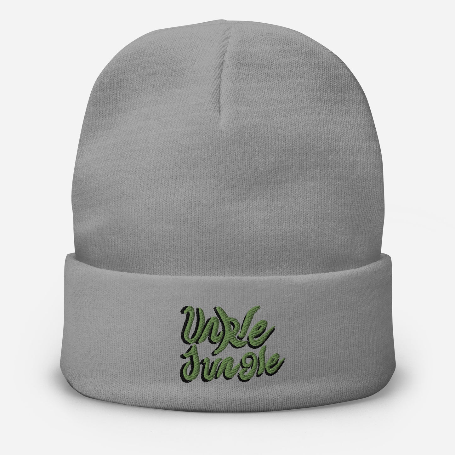 Unkle Jungle Embroidered Beanie