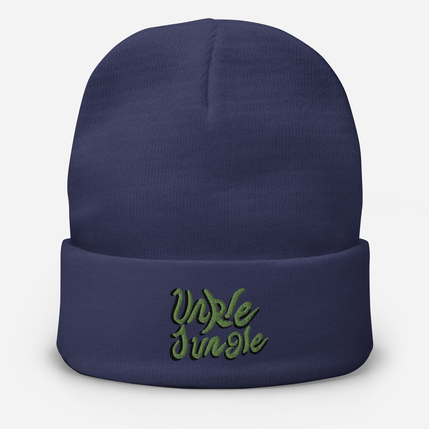 Unkle Jungle Embroidered Beanie