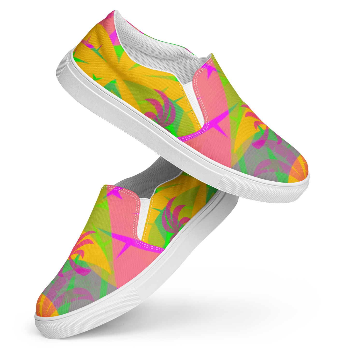 Unkle Jungle Island Palm Slip-on Canvas Shoes (W’s)