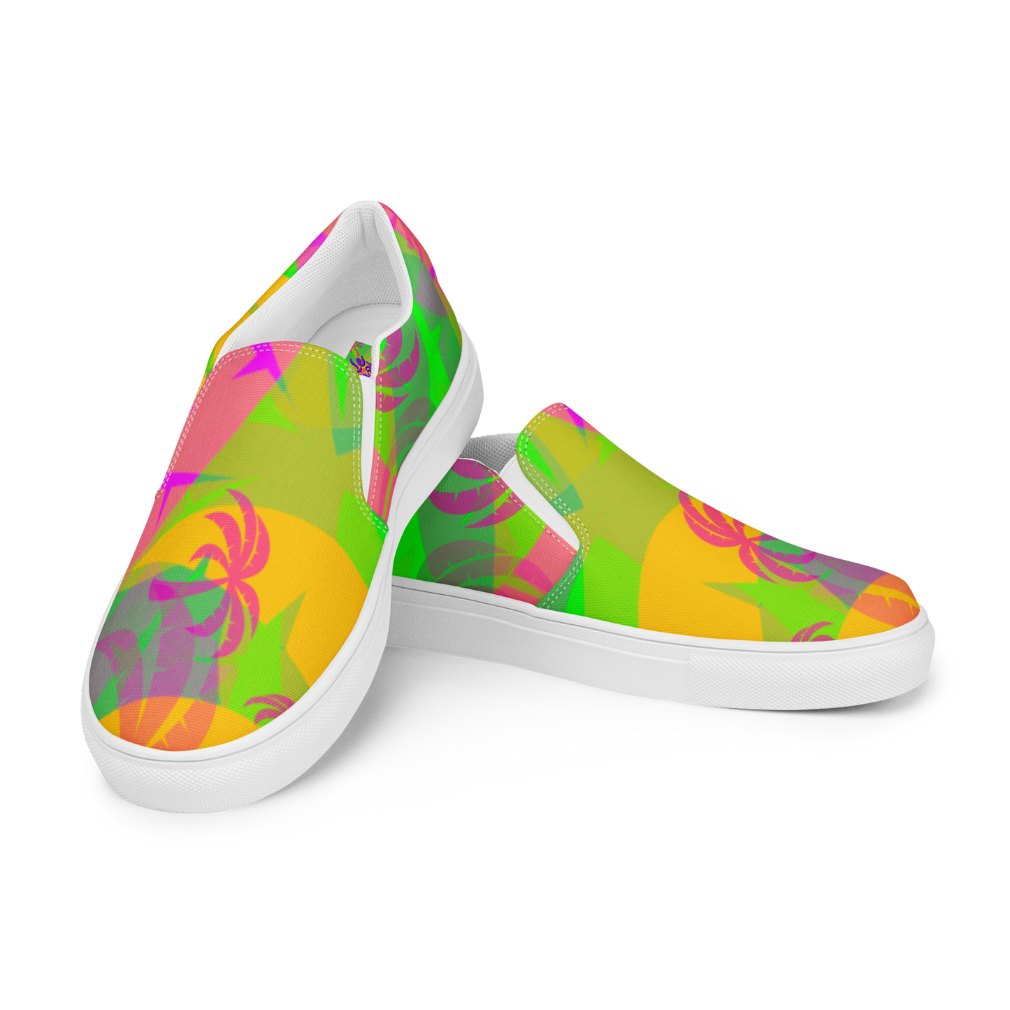 Unkle Jungle Island Palm Slip-on Canvas Shoes (W’s)